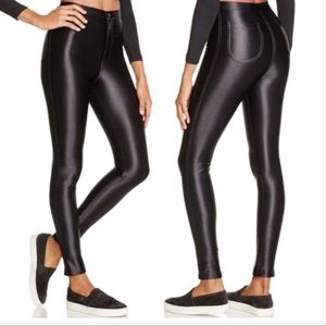American apparel black disco pants